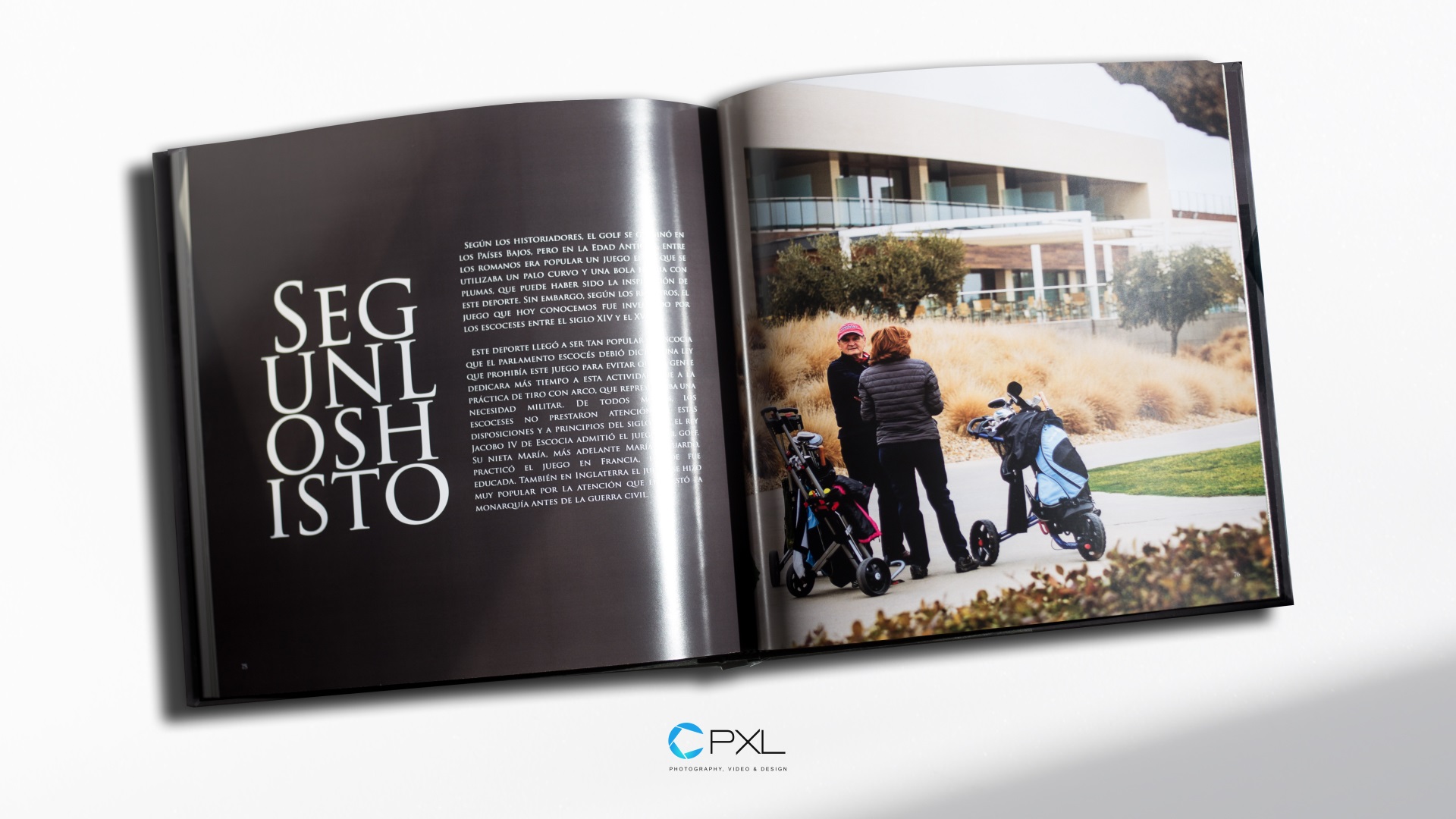 A year of golf (THE BOOK) - Encín Golf Hotel & Olivar de la Hinojosa annual book design 2016