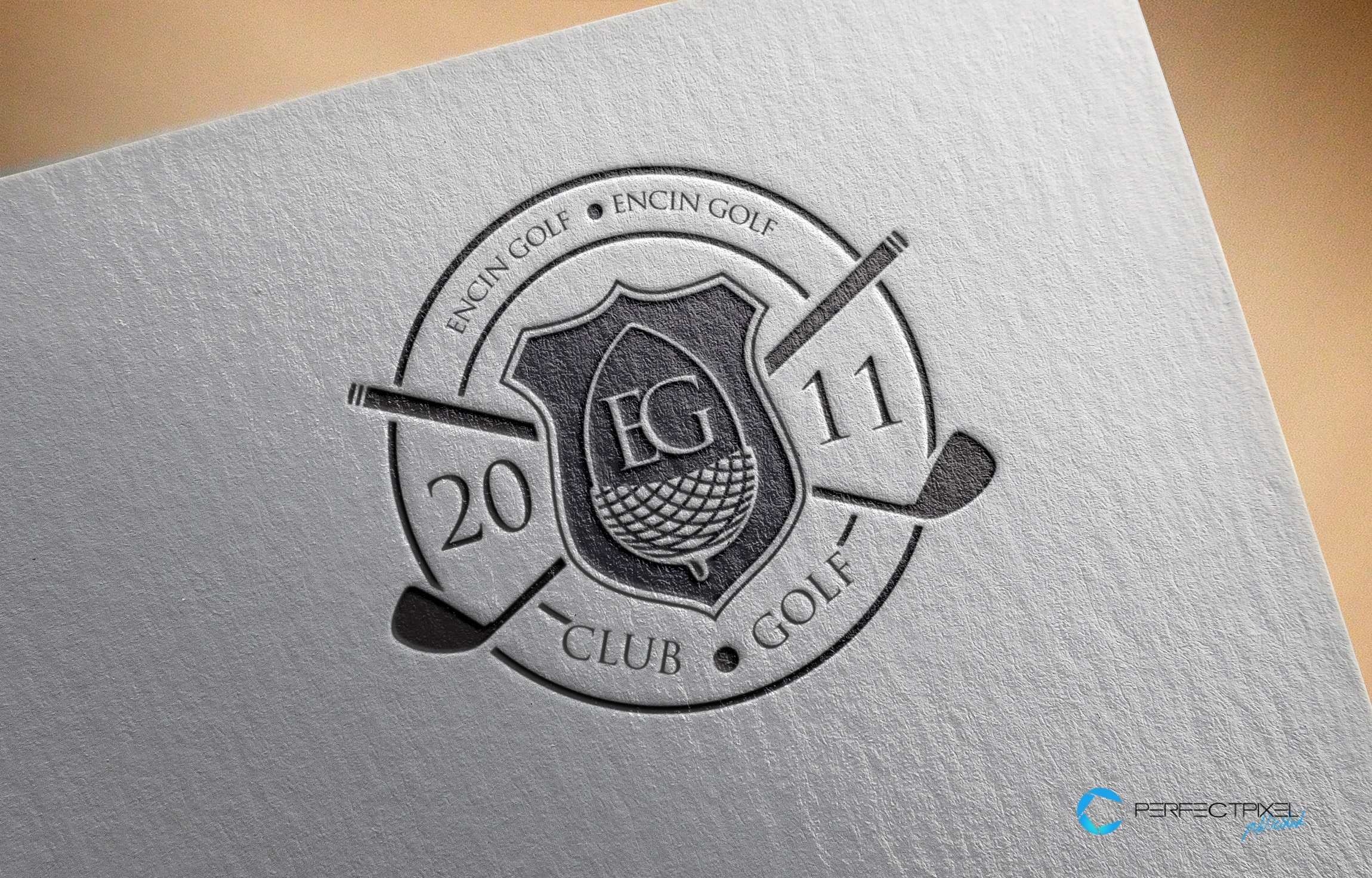 Diseño imagen corporativa club golf - Escuela Encín Golf