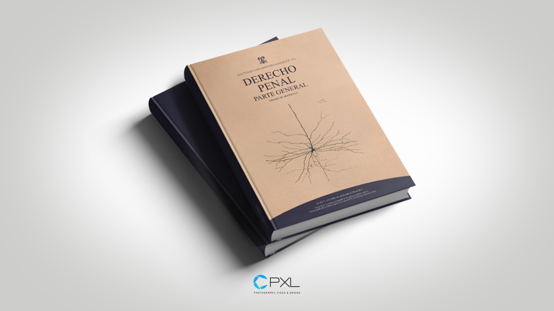 Diseño portada libro - Derecho penal: parte general (Universidad de Alcalá)