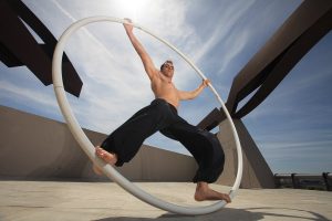 Rueda Cyr, Acrobacia, Circo